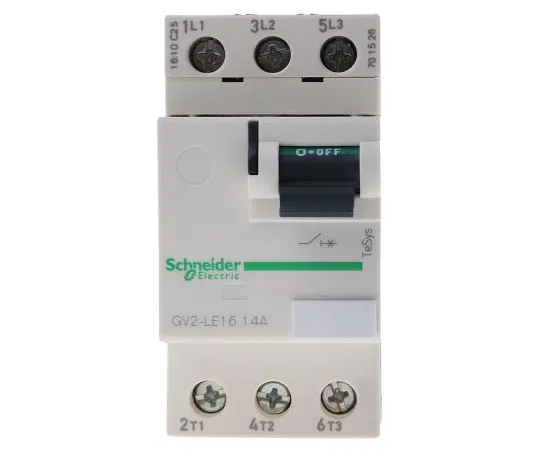 63-7630-79　Schneider Electric TeSys 690 V Motor Protection Circuit Breaker, 3P Channels, 14 A, 3 kA　GV2LE16