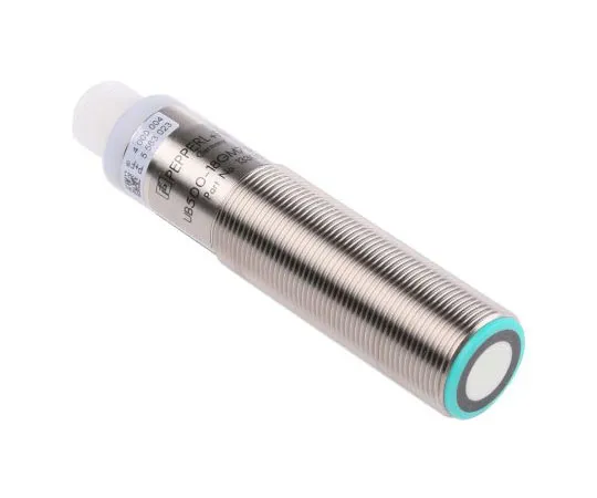 63-7558-33　Pepperl + Fuchs Ultrasonic Sensor Barrel 30 → 500 mm Analogue, 5-Pin M12 Connector　UB500-18GM75-I-V15