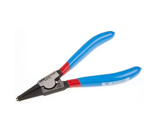63-7623-37　RS 135 mm Chrome Molybdenum Steel Circlip Pliers With Straight Tip, Range 10 → 25 mm　541-6860