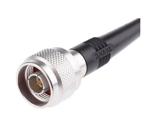 63-7591-21　Radiall Male BNC to Male N RG58 Coaxial Cable, 50 Ω　R284C0351027