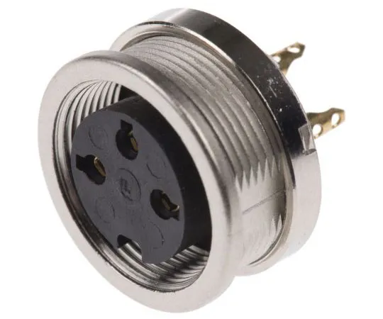 63-7615-66　Lumberg 3 Pole Din Socket Socket, DIN EN 60529, 5A, 250 V ac IP68　0304 03