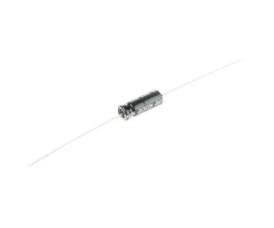 63-7728-16　RS PRO 100μF 16V dc Aluminium Electrolytic Capacitor, Through Hole 6 (Dia.) x 16mm +105°C 6mm 16mm　170-1107