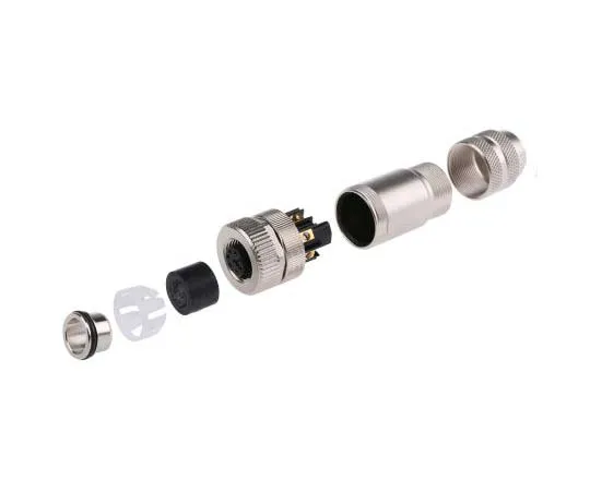 63-7726-46　Binder 713 Series M12 Cable Mount Connector, 8 contacts Plug　99-1486-812-08