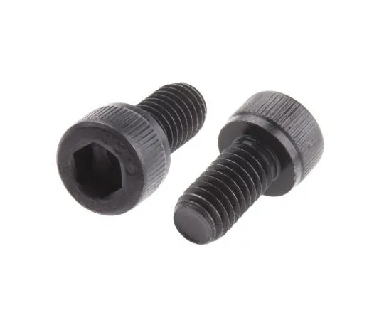 63-7564-50　RS Pro M6 x 12mm Hex Socket Cap Screw Black, Self-Colour Steel　468-0060