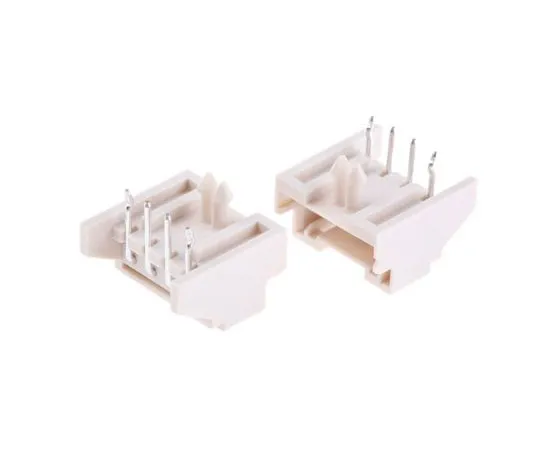 63-7629-72　JST XA, 4 Way, 1 Row, Right Angle PCB Header　S04B-XASK-1 (LF)(SN)