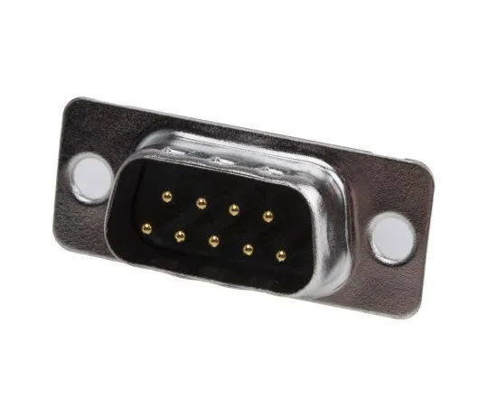 63-7637-63　Amphenol 2.74mm Pitch 9 Way Straight Male Screw Terminal D-sub Connector　L717D E09P ST