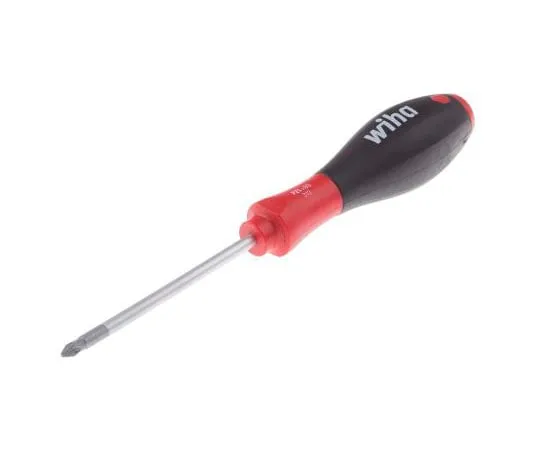 63-7565-92　Wiha Tools Pozidriv Screwdriver PZ1 Tip 80 mm Chrome Vanadium Molybdenum Steel　770