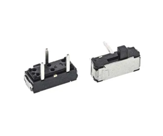 63-7714-06　PCB Slide Switch Single Pole Double Throw (SPDT) Latching 200 mA @ 12 V dc Slide　MMP121-R