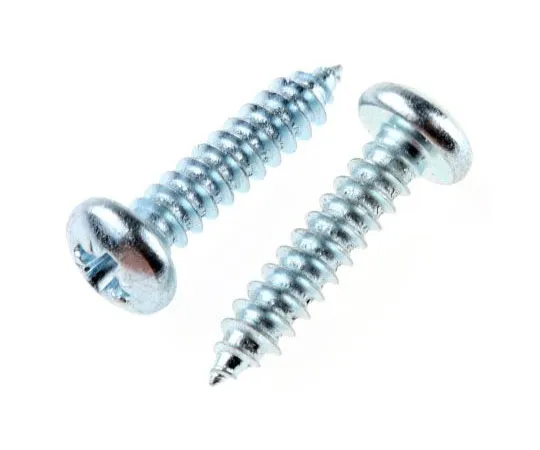 63-7627-61　RS Pro Bright Zinc Plated Steel Self Tapping Screw N°8 x 3/4in Long 19mm Long　546-5711