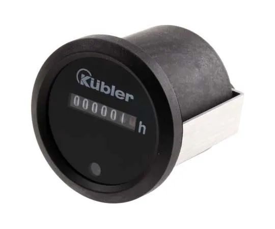 63-7718-33　Kubler Hour Counter, 7 digits, Screw Connection, 10 → 80 V dc　3.474.911.373