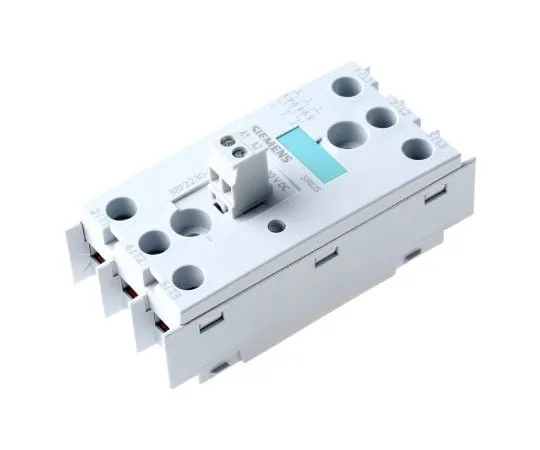 63-7635-56　Siemens 30 A 3P-NO Solid State Relay, Zero Crossing, Chassis Mount, Thyristor, 600 V Maximum Load　3RF2230-1AC45