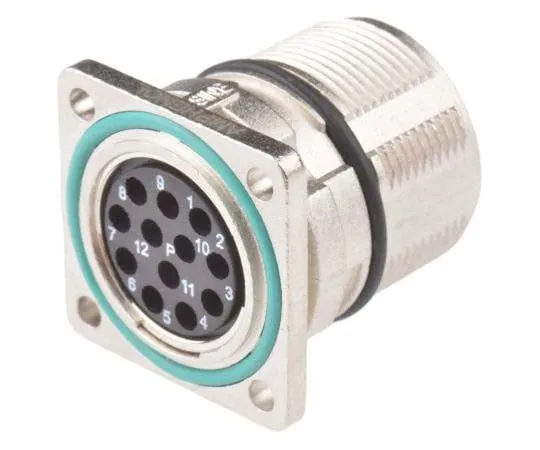 63-7705-47　Amphenol MotionGrade M23 Series Panel Mount Connector, 12 contacts Socket　MA1LAP1200