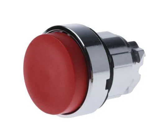 63-7631-84　Schneider Electric Harmony XB4 Series, Red Push Button Head, Spring Return, 22mm Cutout　ZB4BL4