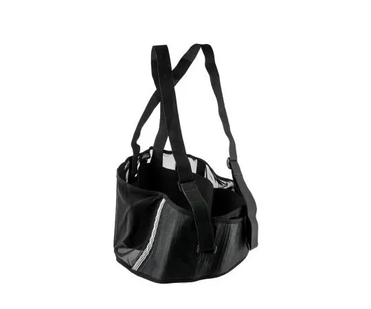 63-7653-23　Black Nylon Hook & Loop Back Support Belt, 36 → 42in　656-7105