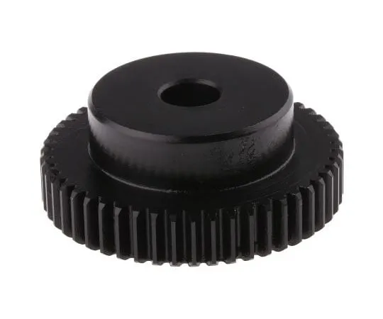63-7606-95　RS PRO Steel 50 Teeth Spur Gear, 50mm Pitch Diam. , 35mm Hub Diam. , 10mm Bore Diam.　521-6351