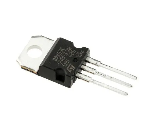 63-7579-71　STMicroelectronics BDX53C NPN Darlington Pair, 8 A 100 V HFE:750, 3-Pin TO-220　BDX53C