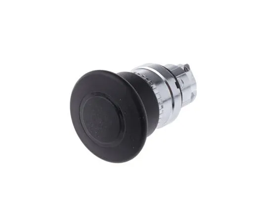 63-7631-93　Schneider Electric Harmony XB4 Series, Black Push Button Head, Pull Release, 22mm Cutout　ZB4BT2