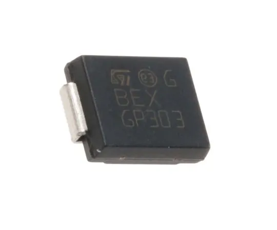 63-7580-51　STMicroelectronics SM15T39CA, Bi-Directional TVS Diode, 1500W, 2-Pin SMC　SM15T39CA