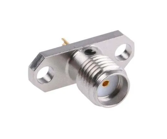 63-7702-90　Amphenol Straight 50Ω Flange Mount SMA Jack, Solder Termination　SF2950-6062