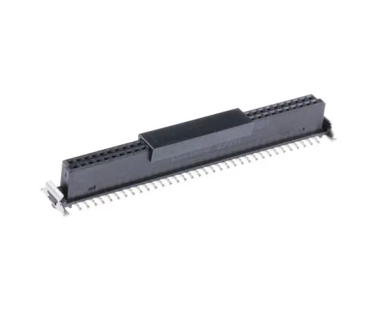 63-7612-49　ERNI SMC Series 1.27mm Pitch 68 Way 2 Row Straight PCB Socket, Surface Mount, Solder Termination　154808
