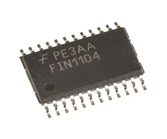 63-7669-93　ON Semiconductor FIN1104MTC, LVDS Repeater 4-Bits LVDS, 3 → 3.6 V, 24-Pin, TSSOP　FIN1104MTC