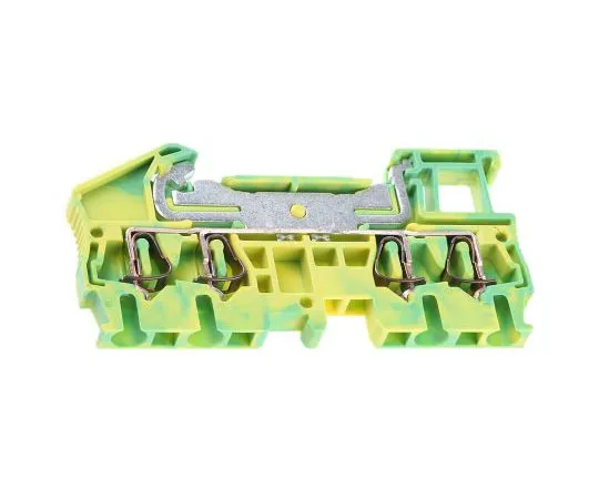 63-7650-97　Phoenix Contact, ST 2.5-QUATTRO-PE Series Earth Terminal Block　3031322
