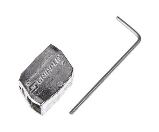 63-7583-56　0 to 10 kg Galvanised Steel Suspension System Wire Rope Loop Fixing Kit Includes Fastener, Pre-formed Loop　HF01-2M