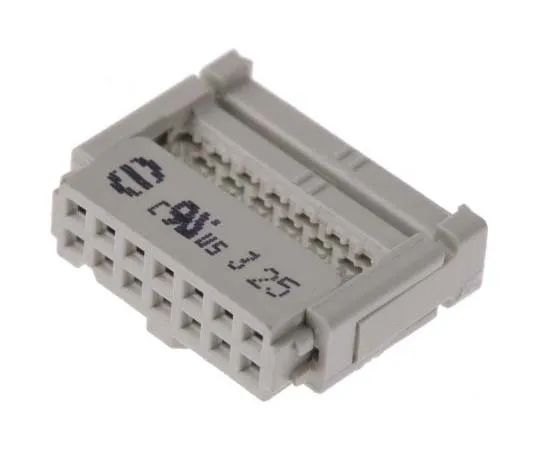 63-7703-61　Harting 14-Way IDC Connector Socket for Cable Mount, 2-Row　9185147813