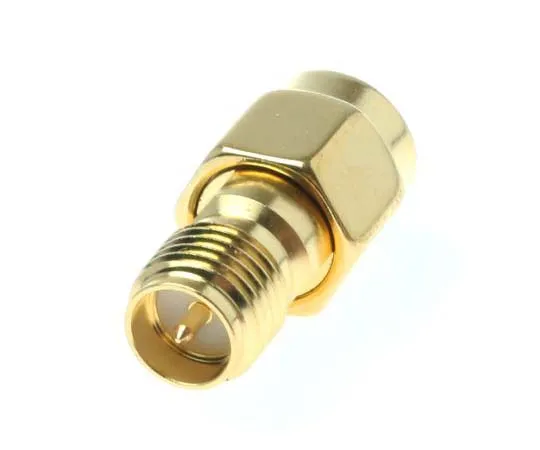 63-7712-15　Straight RF Adapter SMA Plug to R-SMA Plug　SMAM-RSMAM-3GT50G-50