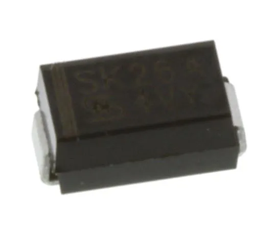 63-7651-58　Taiwan Semi 60V 2A, Schottky Diode, 2-Pin DO-214AC SK26A R2　SK26A R2