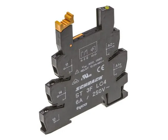 63-7680-30　TE Connectivity Relay Socket, 24V dc for *** with SNR Series　ST3FLC4
