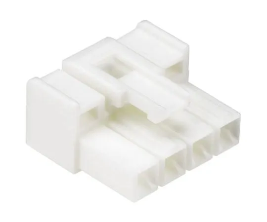 63-7602-69　JST VLP Male Connector Housing, 6.2mm Pitch, 4 Way, 1 Row　VLP-04VN-1