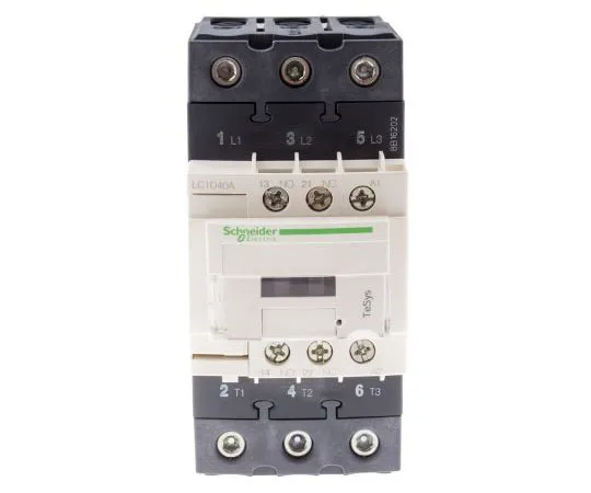 63-7656-45　Schneider Electric 3 Pole Contactor, 40 A, 230 V ac Coil, TeSys D, 3NO, 18.5 kW　LC1D40AP7