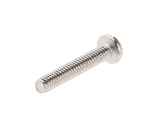 63-7574-08　RS Pro, M2 Pan Head, 12mm Brass Slot Nickel Plated0.4　482-8458