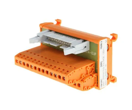 63-7656-96　RS PRO, 26 Pole Flat Ribbon Cable Connector, Male Interface Module, DIN Rail Mount　665-9667