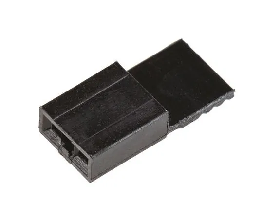 63-7677-61　TE Connectivity AMPMODU NOVO Shunt Female Straight Black Handle, Open Top 2 Way 1 Row 2.54mm Pitch　881545-2