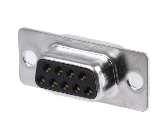 63-7718-92　Amphenol FCE17 Series Panel Mount, 9 Pin D-sub Connector Socket, Shell Size E Filtered D-Sub　FCE17-E09SM-250