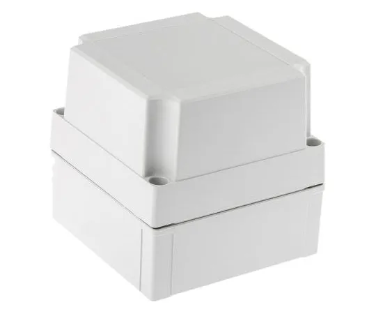 63-7590-77　Fibox ABS Enclosure, IP66, IP67, 130 x 130 x 125mm　ABS 125/125 HG ENCLOSURE