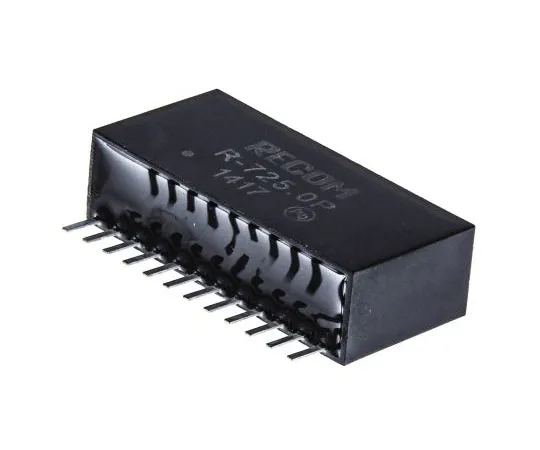 63-7671-66　Recom Switching Regulator, 6.5 → 28V dc Input, 5V dc Output, 2A　R-725.0P