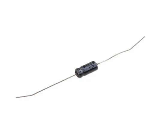 63-7727-63　RS PRO 1μF 50V dc Aluminium Electrolytic Capacitor, Through Hole 6 (Dia.) x 13mm +105°C 6mm 13mm　170-1065
