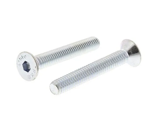 63-7583-68　RS PRO M6 x 40mm Hex Socket Countersunk Screw Bright Zinc Plated Steel　491-5170