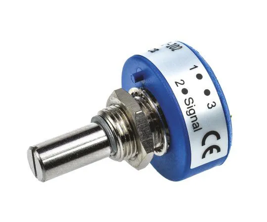 63-7560-27　Vishay 1 Gang Continuous Turn Rotary Conductive Plastic Potentiometer with a 6.35 mm Dia. Shaft, 1kΩ, ±20%, 1W, Linear　357B0102MAB251S22