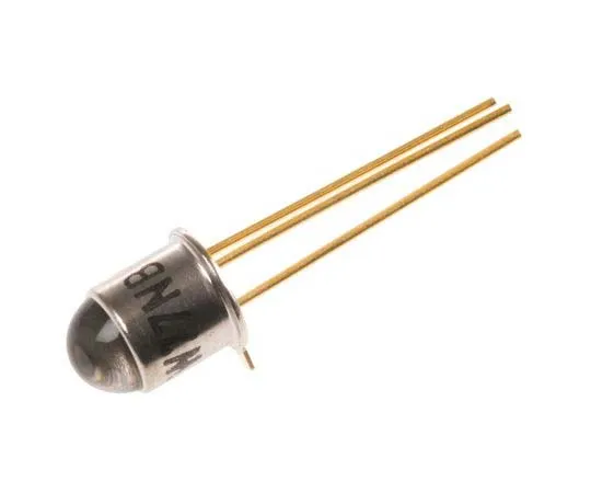 63-7729-95　BPW77NB Vishay, 20 ° IR + Visible Light Phototransistor, Through Hole 3-Pin TO-18 package　BPW77NB