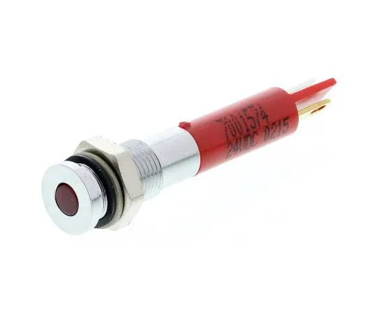 63-7708-39　RS PRO Red Indicator, 24 V dc, 6mm Mounting Hole Size, Solder Tab Termination, IP67　700-1574