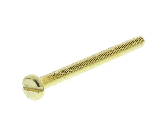 63-7575-53　RS, M4 Pan Head, 50mm Brass Slot0.7　483-1577