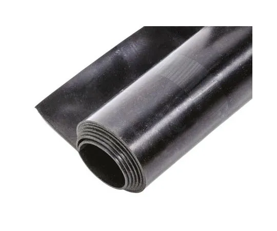 63-7594-74　Black Neoprene Rubber Sheets, 1m x 1.2m x 1.5mm　506-3107