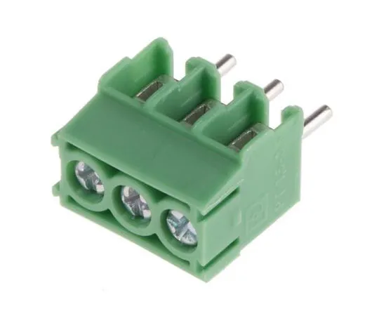 63-7651-23　Phoenix Contact PT 1.5/ 3-3.5-H Non-F***d Terminal Block, 3 Way/Pole, Screw Terminals, 26 → 16 AWG Through Hole,　1984620