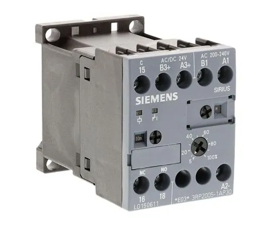 63-7566-36　Siemens Additive ON Delay with Auxiliary Voltage, Flash Start with Interval, OFF Delay with Auxiliary Voltage, ON　3RP2005-1AP30