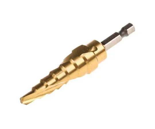 63-7726-64　Dewalt HSS 8 → 18mm Step Drill Bit, 6 Steps, 18mm Max Drilling Thickness　DT5027-QZ