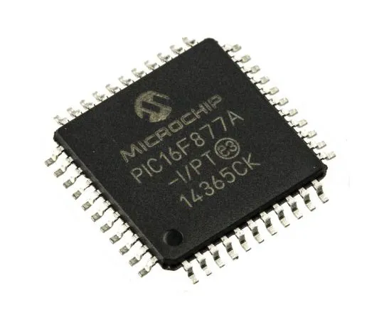 63-7563-53　Microchip PIC16F877A-I/PT, 8bit PIC Microcontroller, 20MHz, 14.3 kB, 256 B Flash, 44-Pin TQFP　PIC16F877A-I/PT